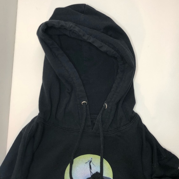 The nightmare before Christmas black pull over hoodie with pocket size large - Picture 8 of 16